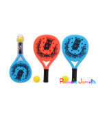 RAQUETTE PADEL AVEC BALLE, 50CM, ASST