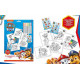 SET DE COLORIAGE PAW PATROL, 22CM